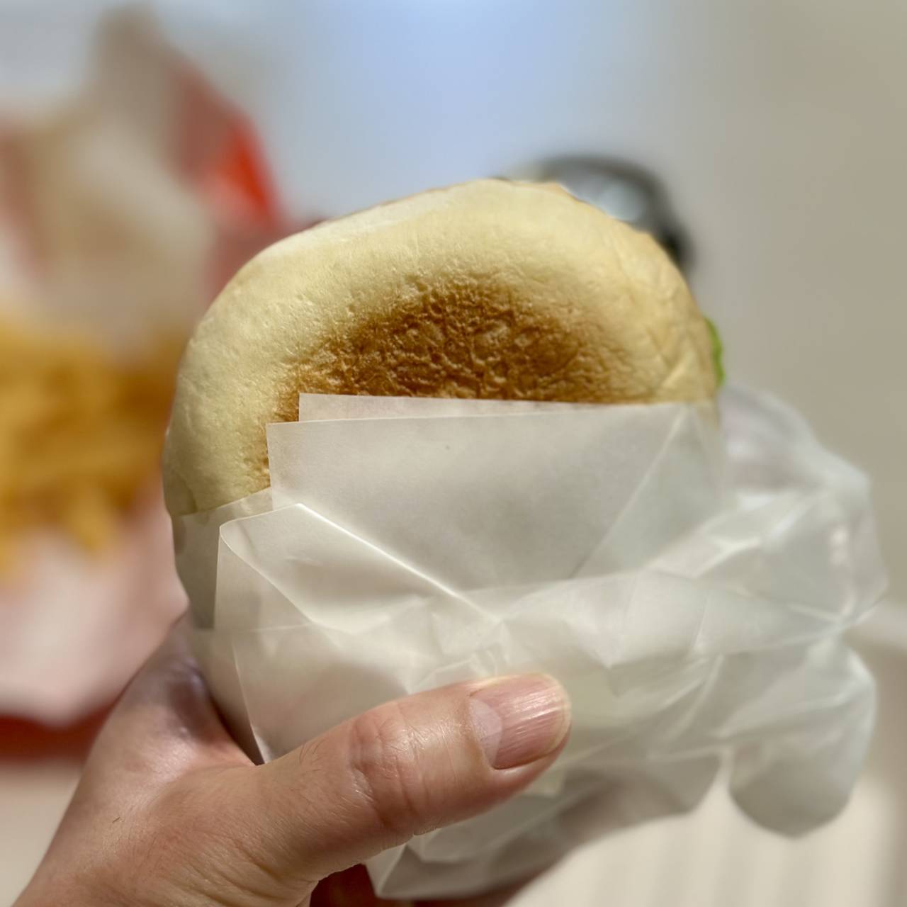 힘난다버거 이중 랩지