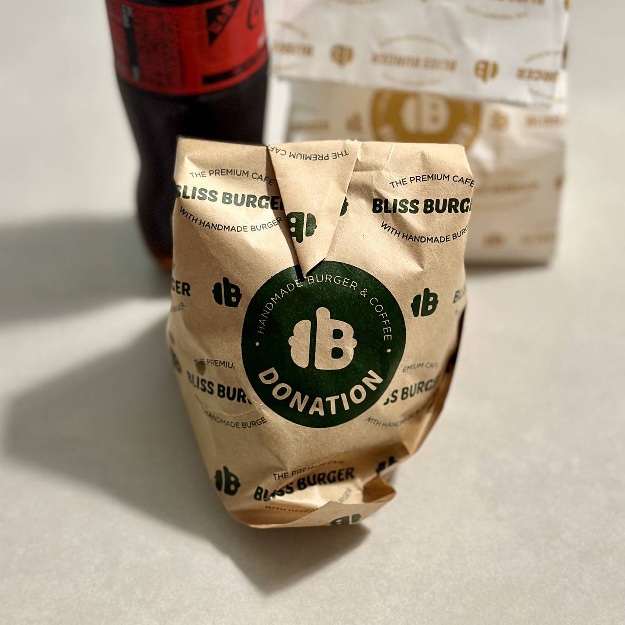 도네이션 버거 세트 구성