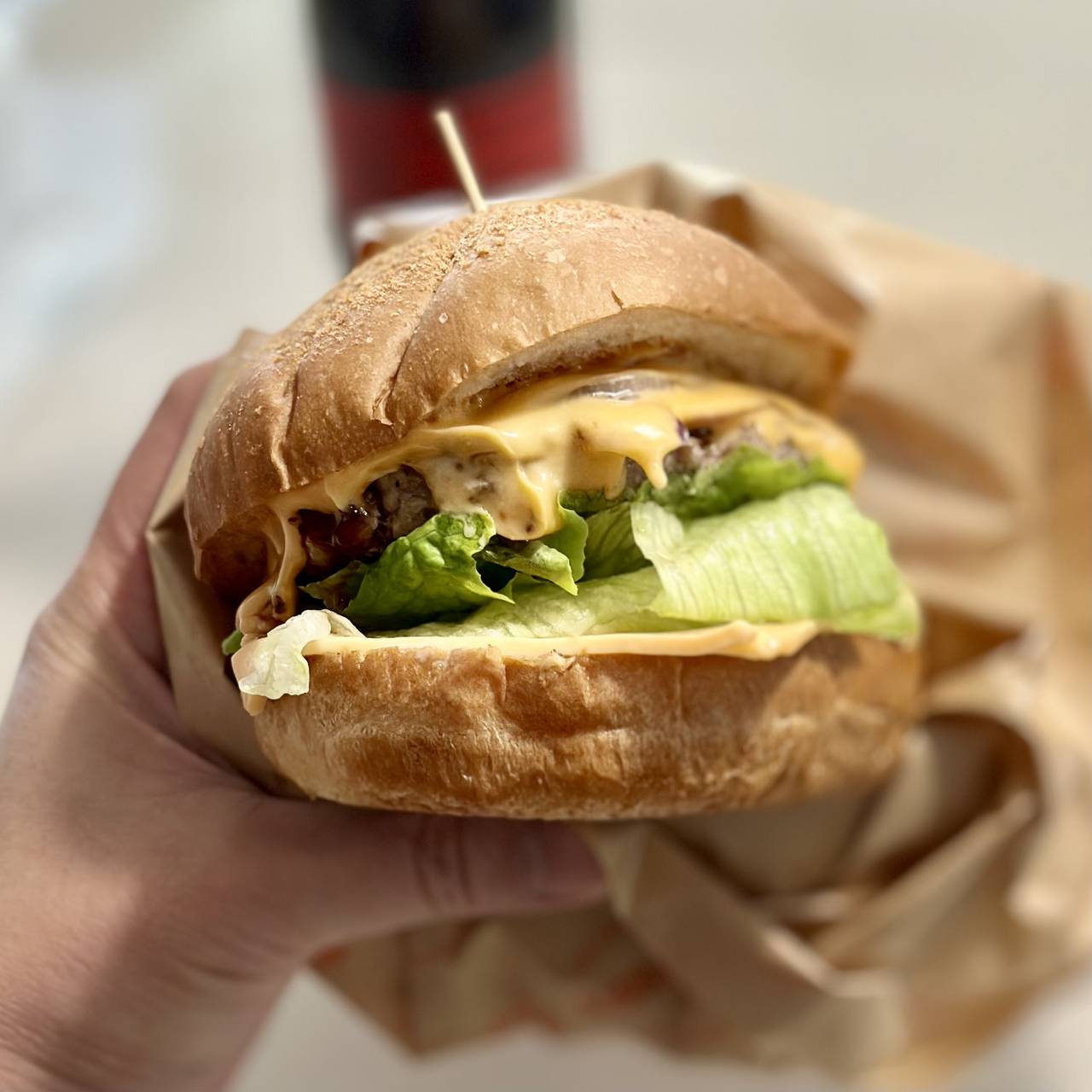 더블치즈버거의 제대로 된 모습