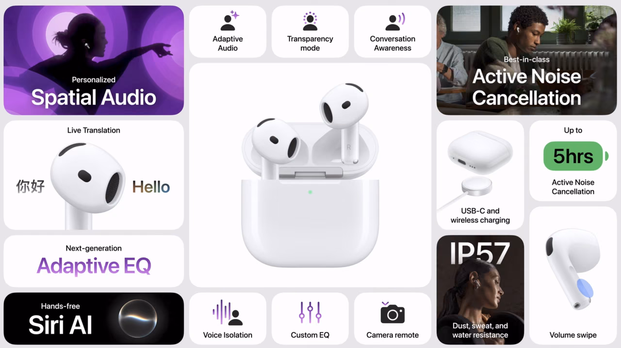 AirPods 5 정리 (Apple)